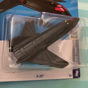 Hot Wheels Marvel X-Men Black X-Jet